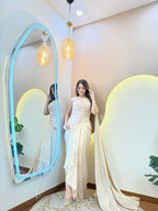 CORD SET OUTFIT  DRAPE SAREE