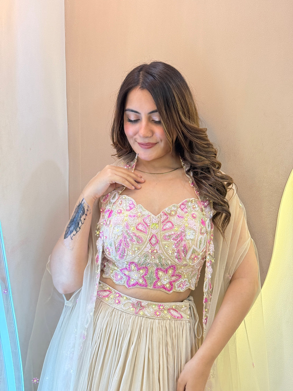 MARIYAM STYLE  OUTFIT LEHNGA CHOLI