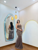 D831   DRAPE SAREE