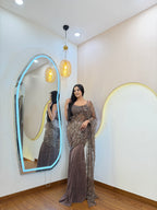 D831   DRAPE SAREE