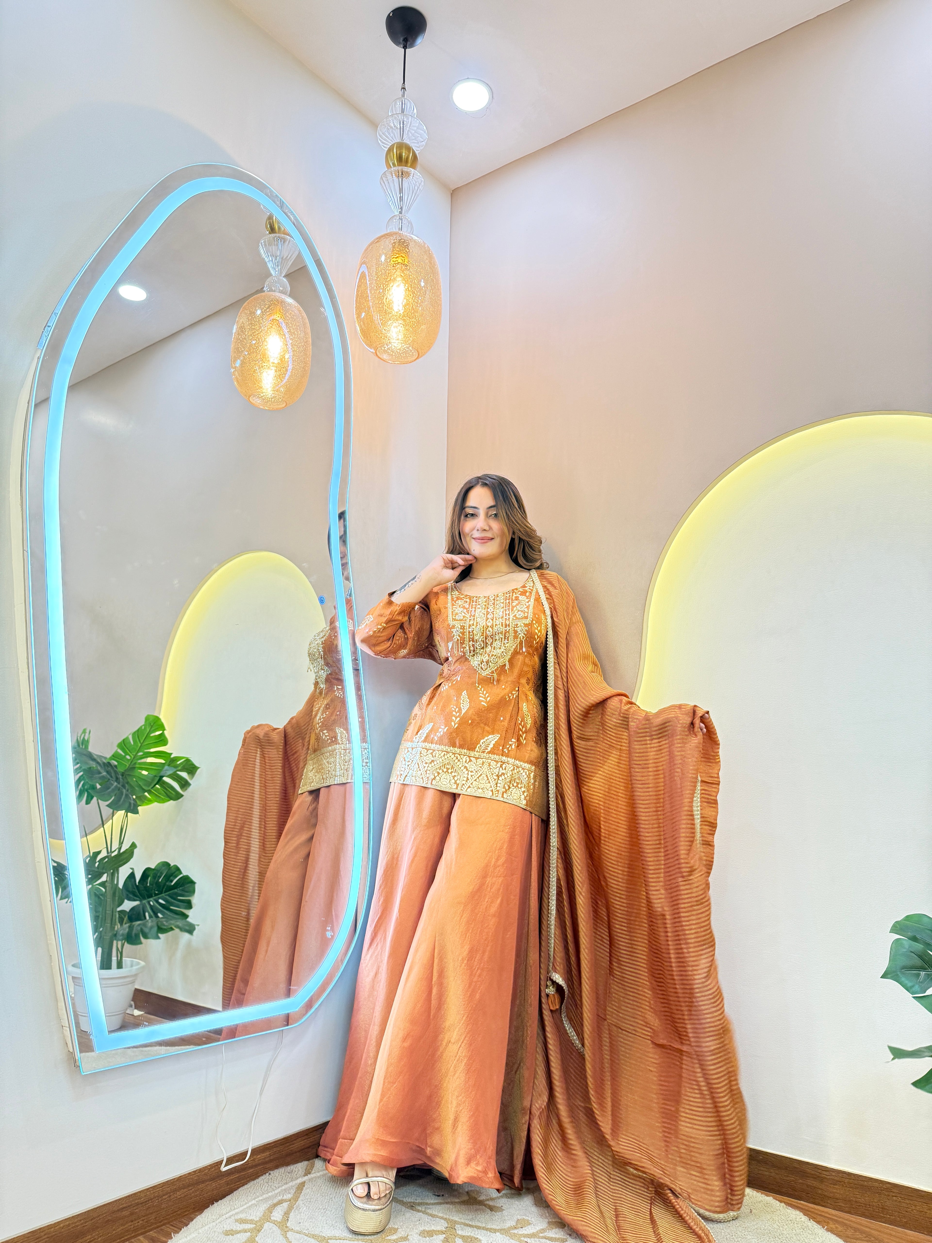 "FATIMA OUTFIT" SHARARA SUIT