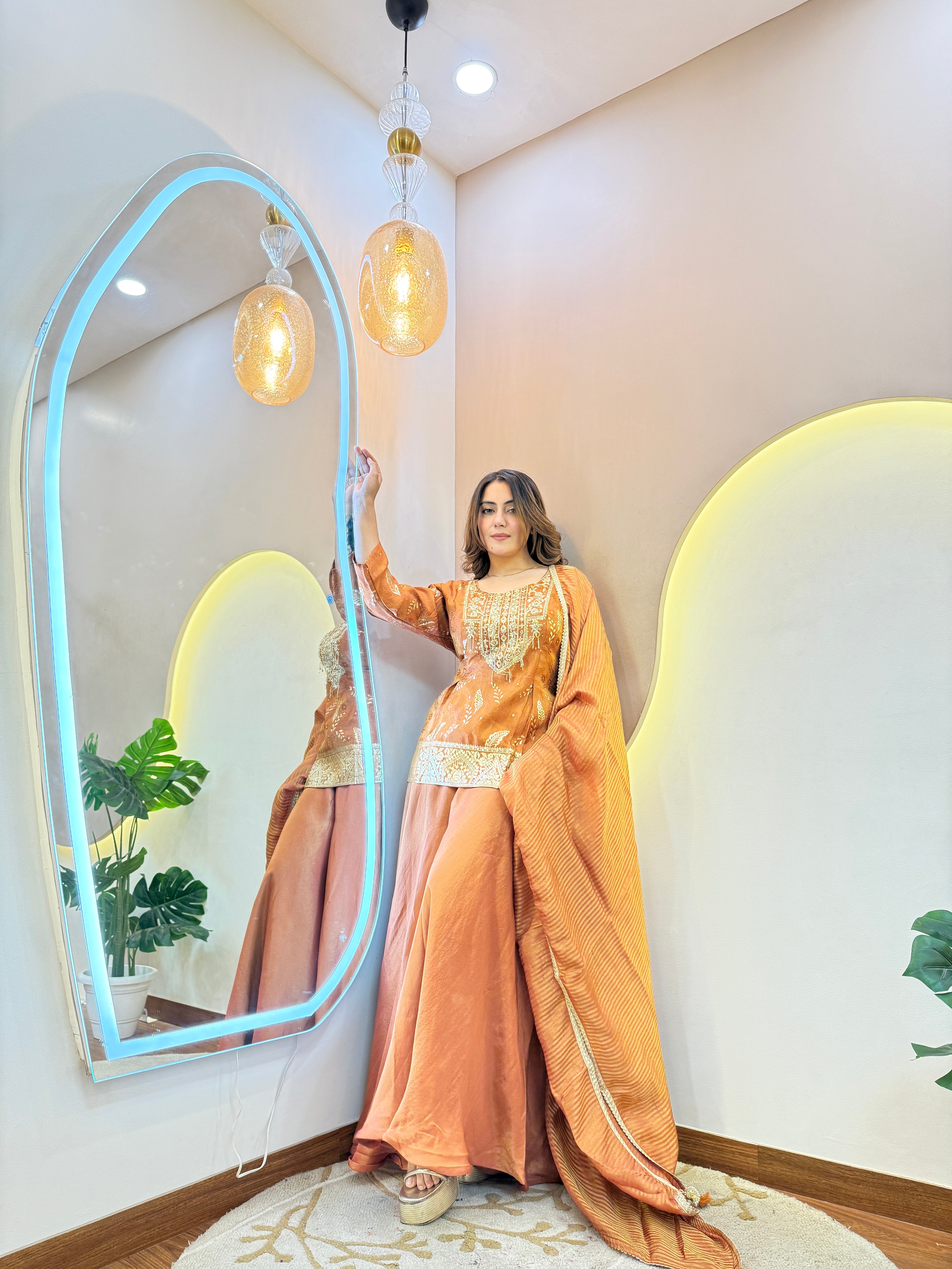 "FATIMA OUTFIT" SHARARA SUIT