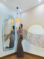 D831   DRAPE SAREE