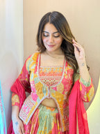 "SOUMYA" CROP TOP SKIRT