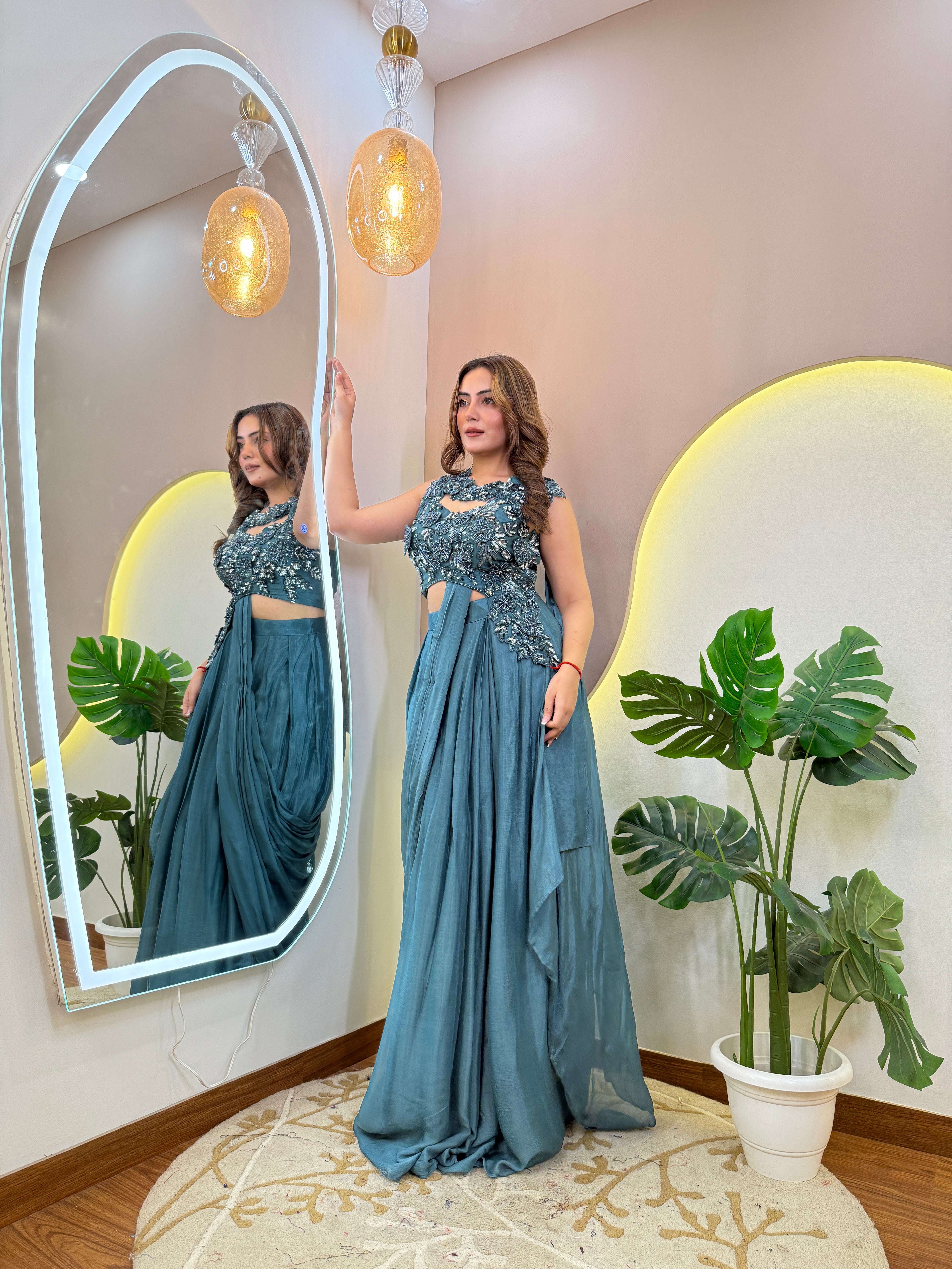 "SAMIRA" DRAPE SAREE