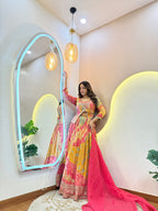 "SOUMYA" CROP TOP SKIRT