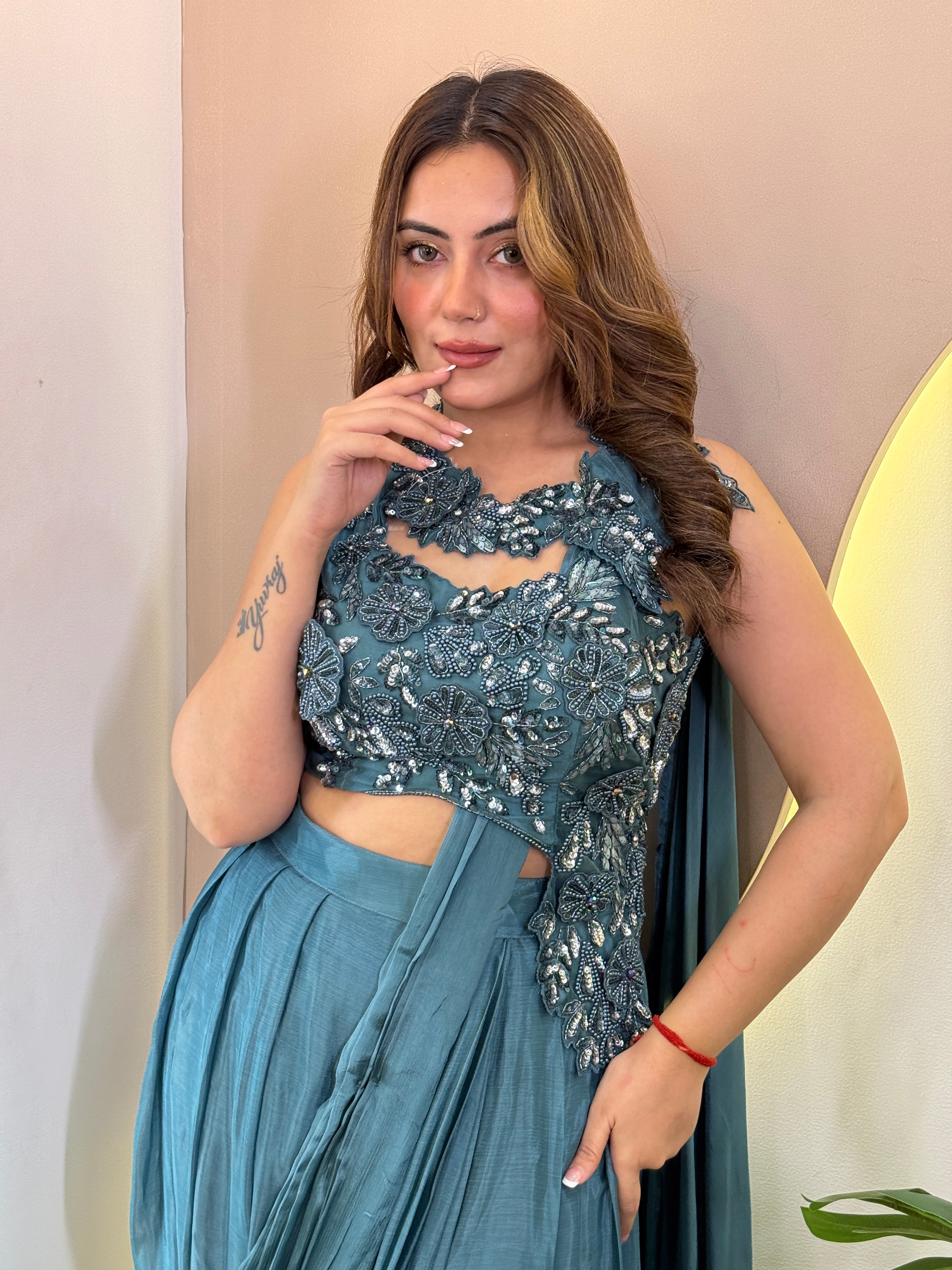 "SAMIRA" DRAPE SAREE