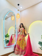 "SOUMYA" CROP TOP SKIRT