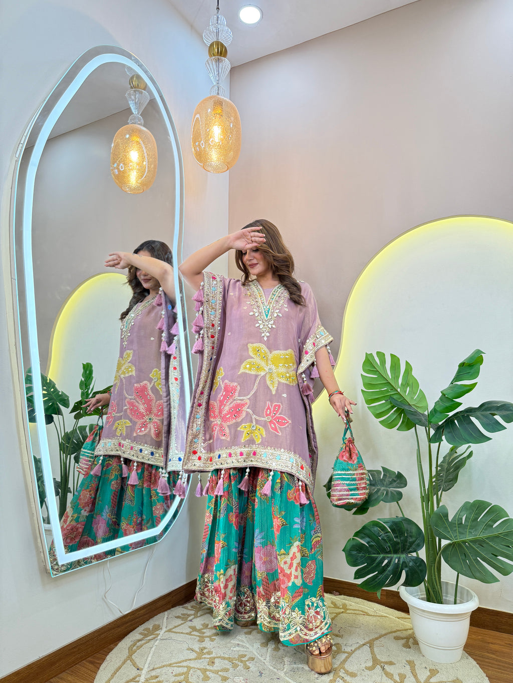 "JESMIN " PARTY WEAR- KAFTAN