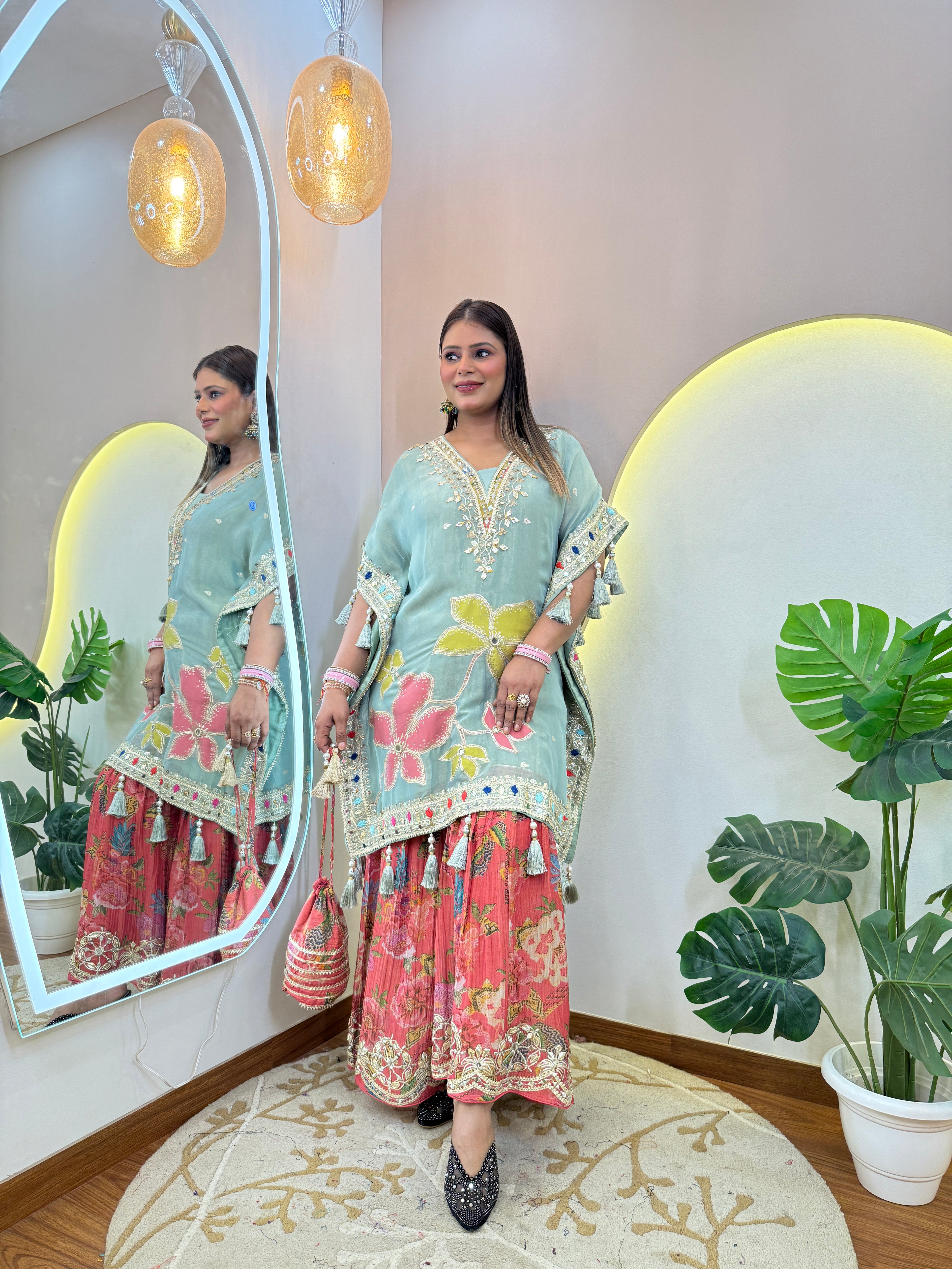 "JESMIN " PARTY WEAR- KAFTAN