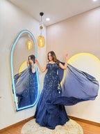 INDOWESTERN FISHCUT LEHENGA