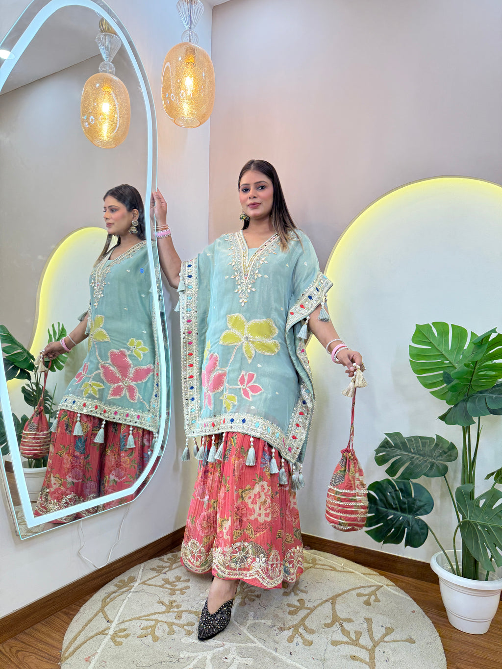 "JESMIN " PARTY WEAR- KAFTAN