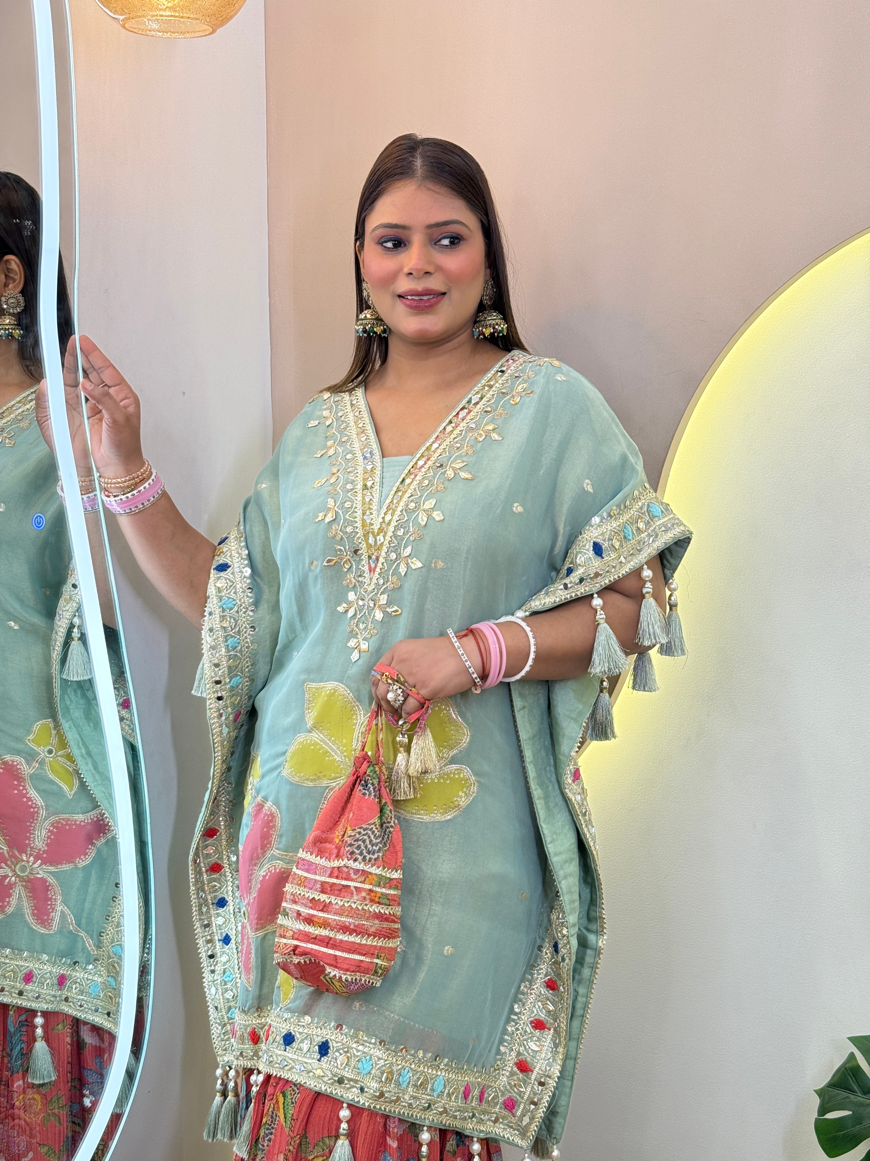 "JESMIN " PARTY WEAR- KAFTAN