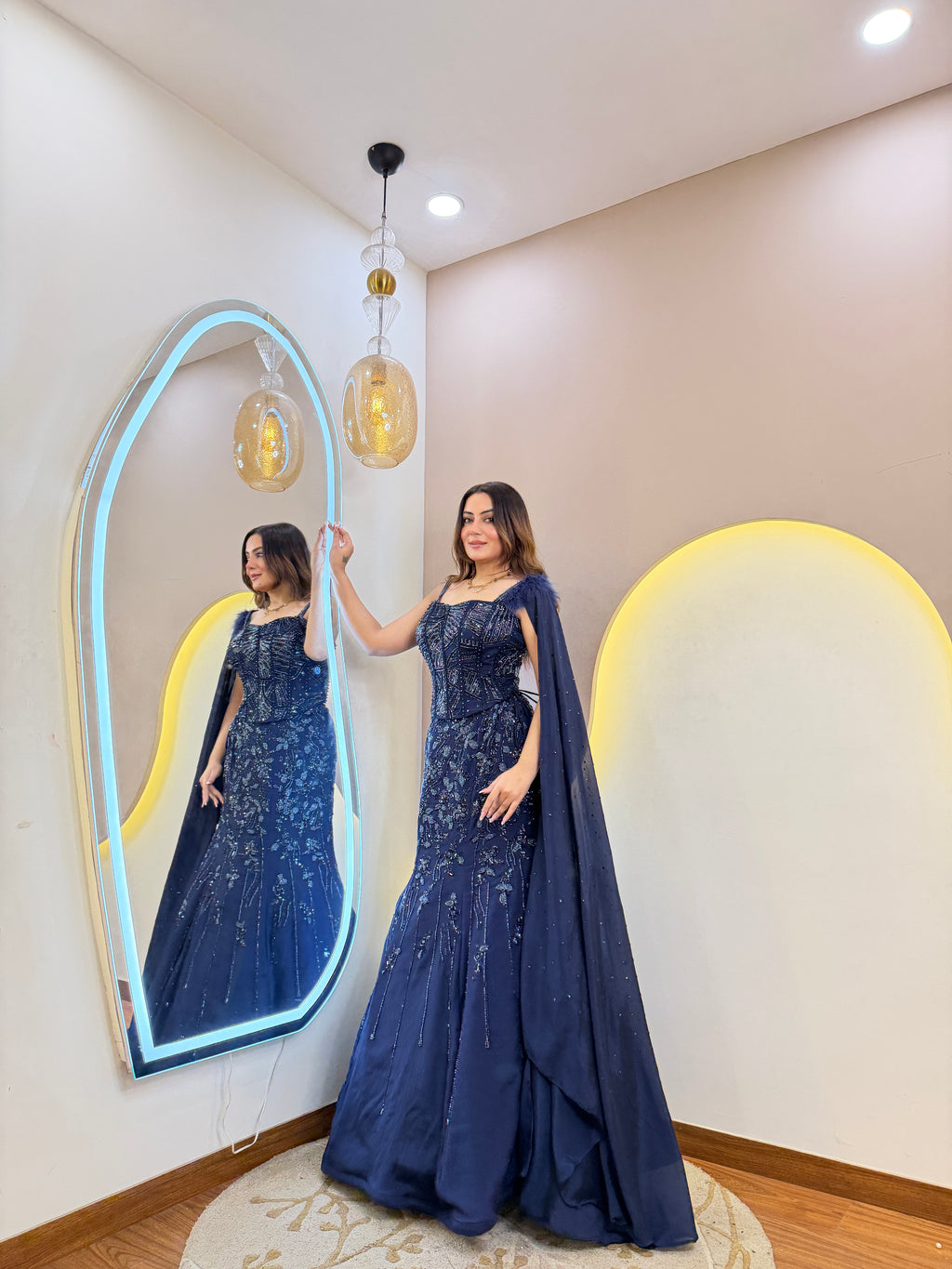 INDOWESTERN FISHCUT LEHENGA