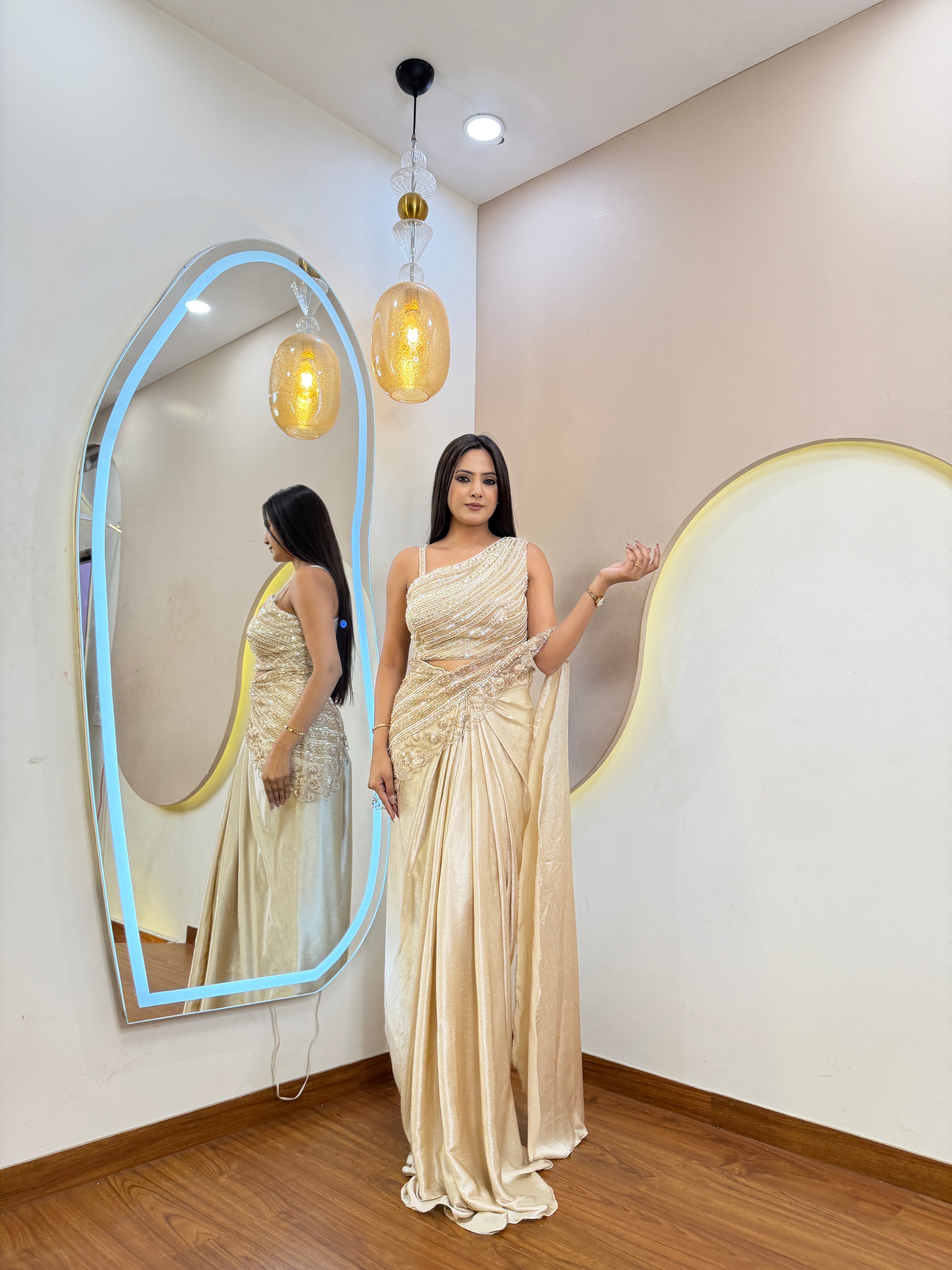 D24  DRAPE SAREE