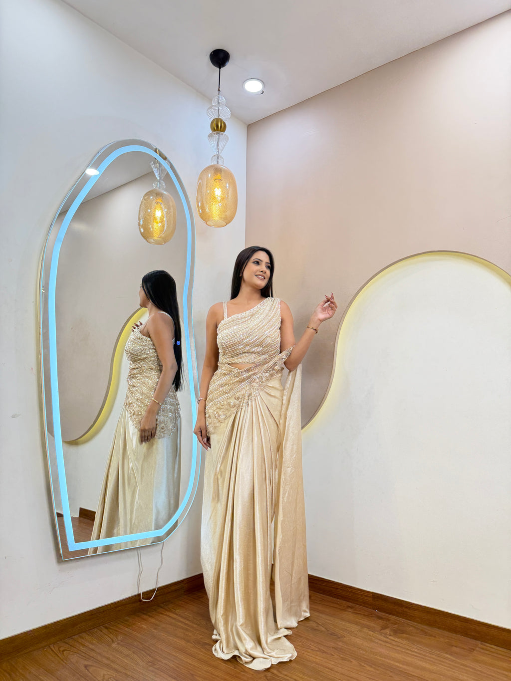 D24  DRAPE SAREE