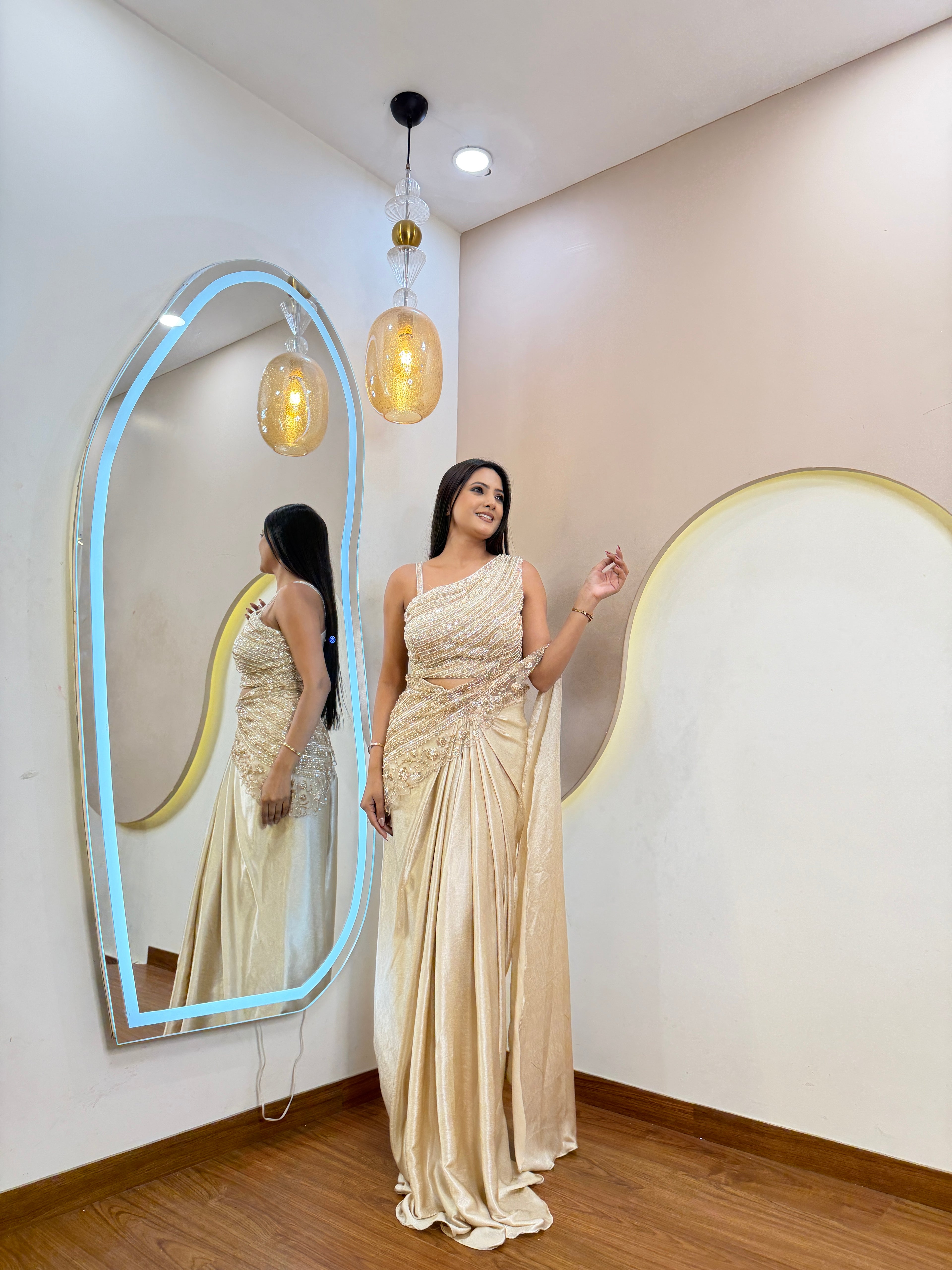D24  DRAPE SAREE