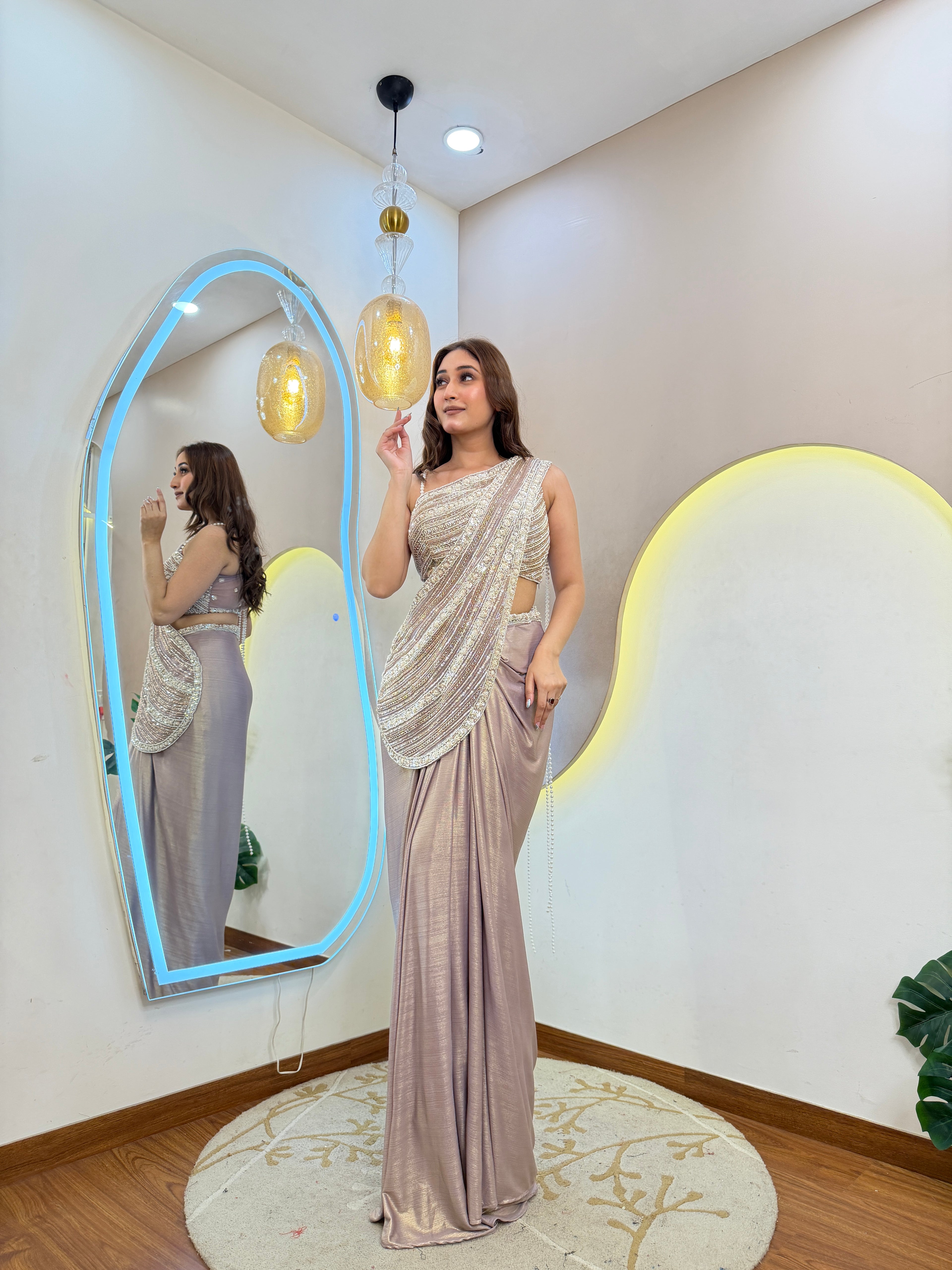 D24  DRAPE SAREE