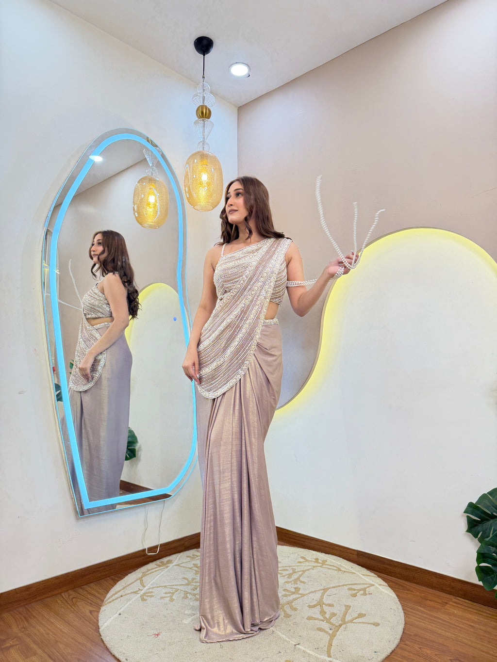 D24  DRAPE SAREE