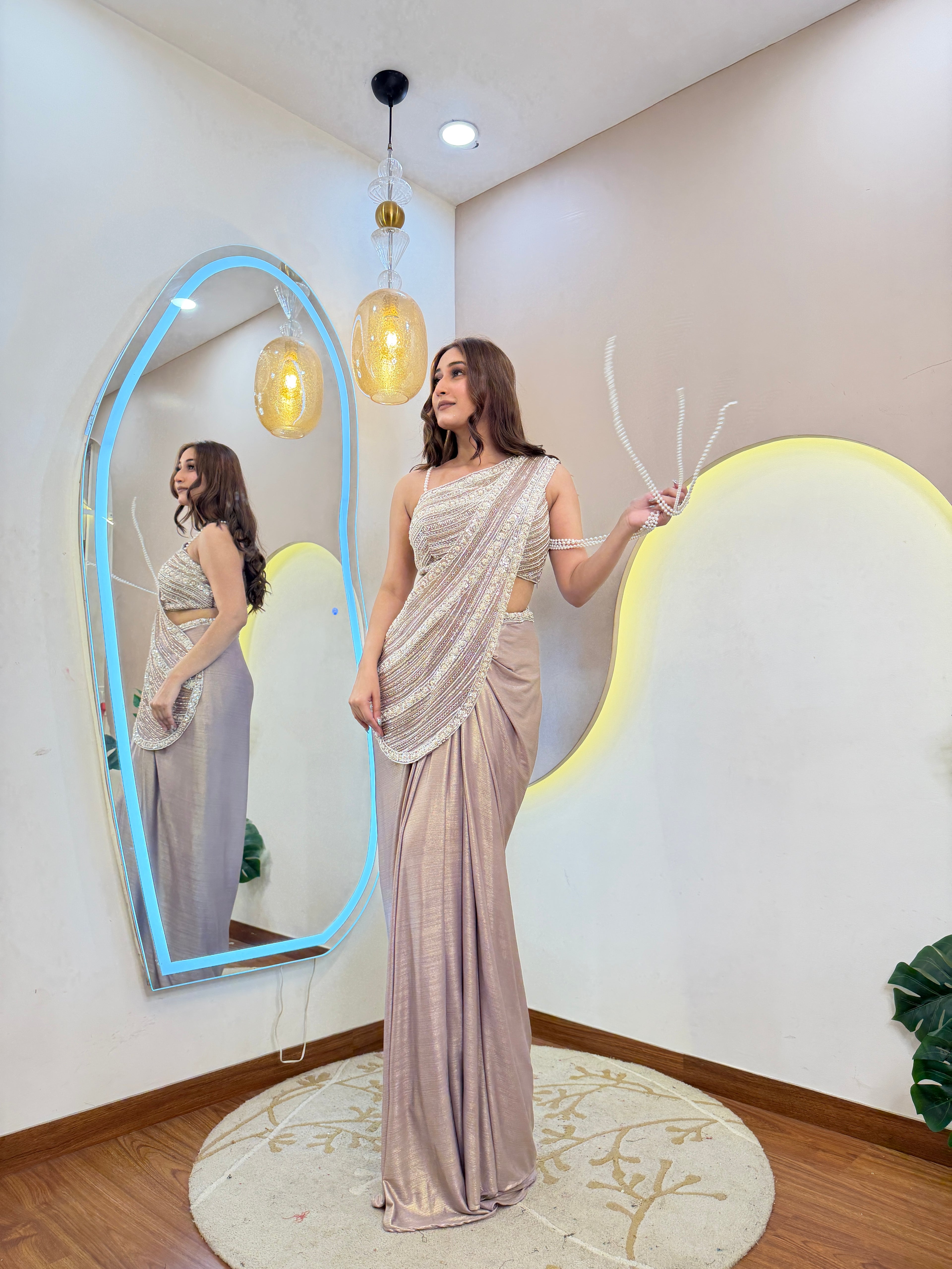 D24  DRAPE SAREE
