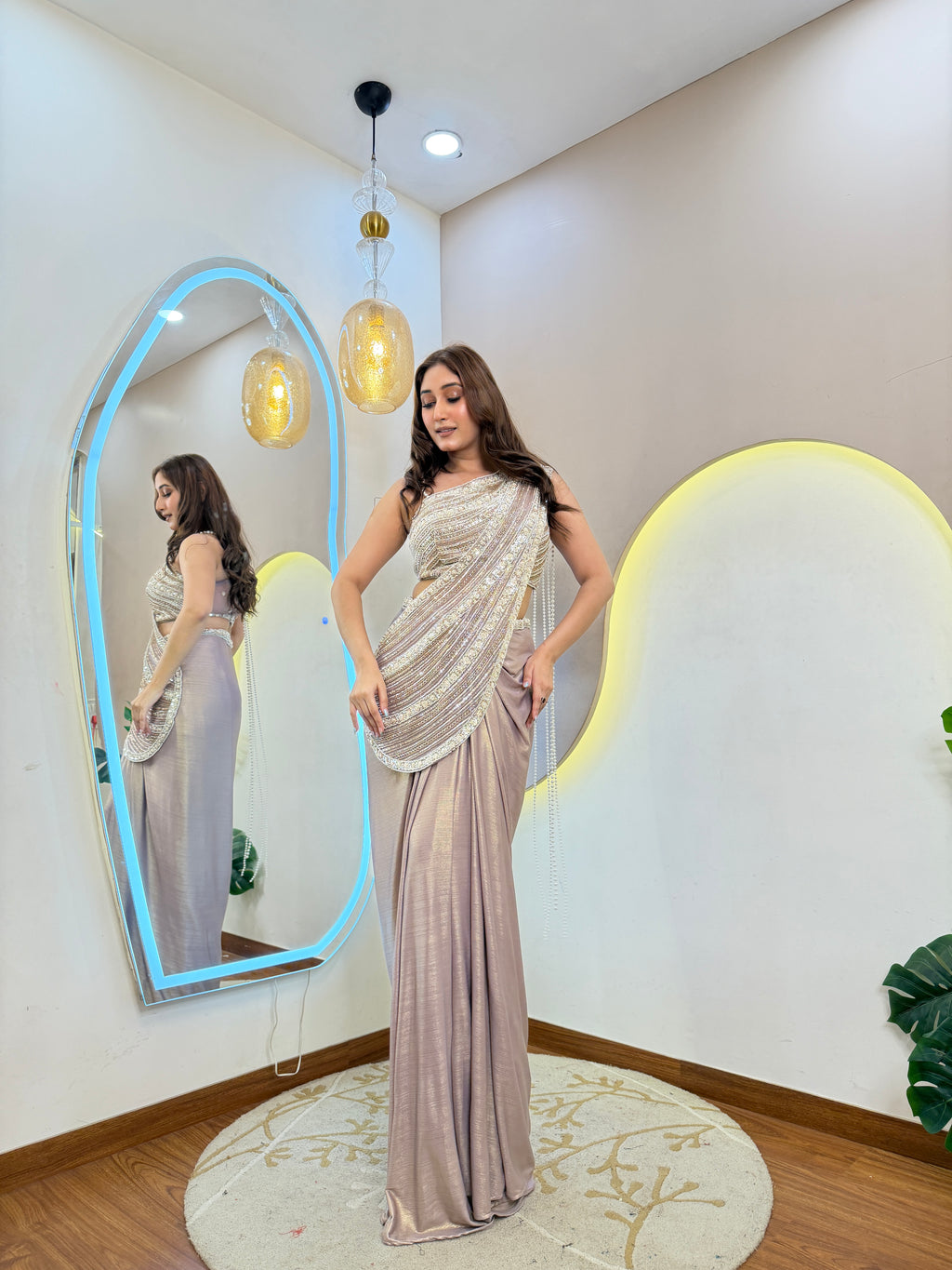 D24  DRAPE SAREE