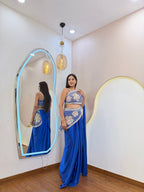 D836  DRAPE SAREE