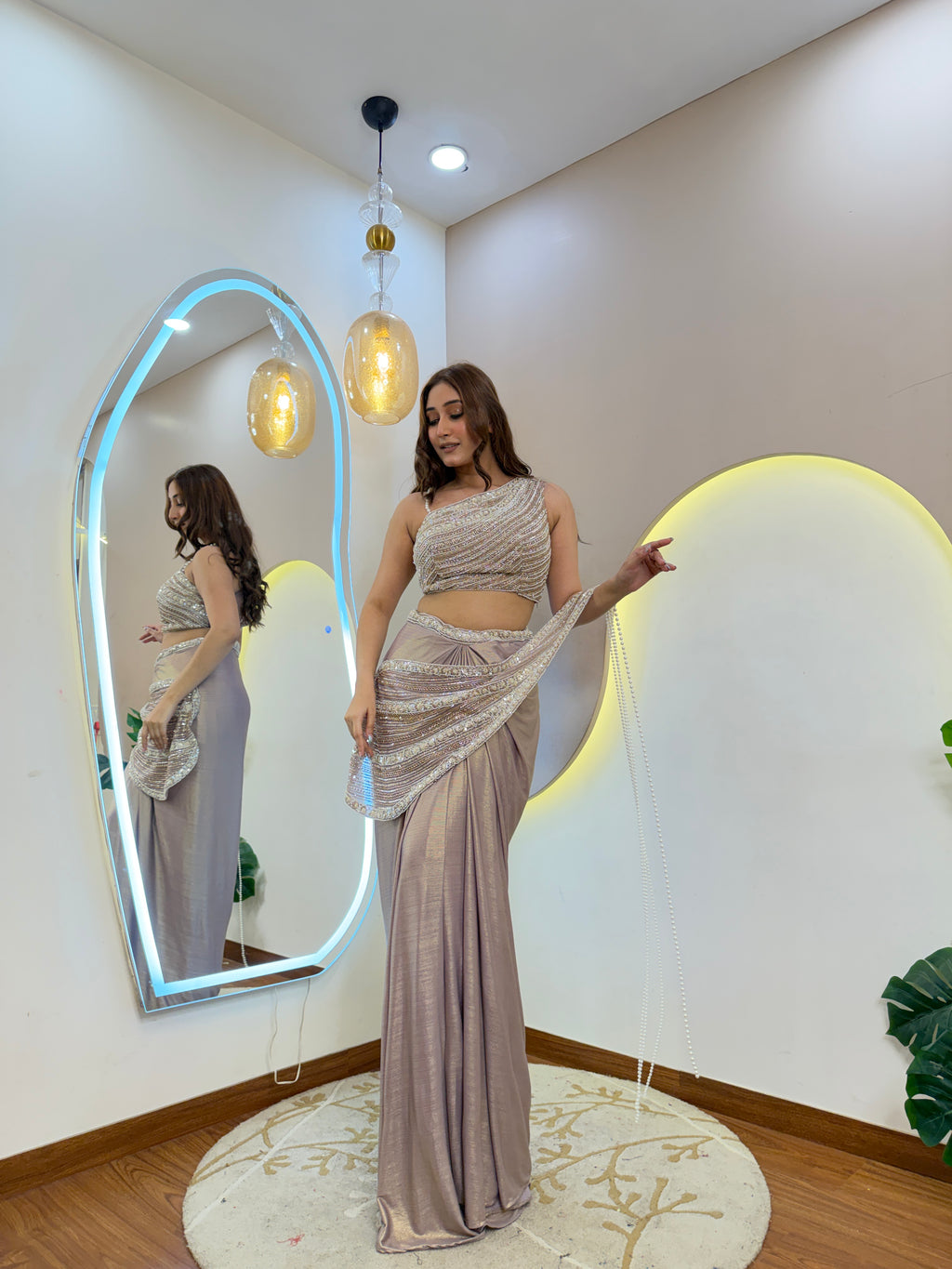 D24  DRAPE SAREE
