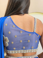 D836  DRAPE SAREE