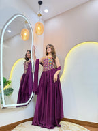 " SAMIRA" CROP TOP SKIRT