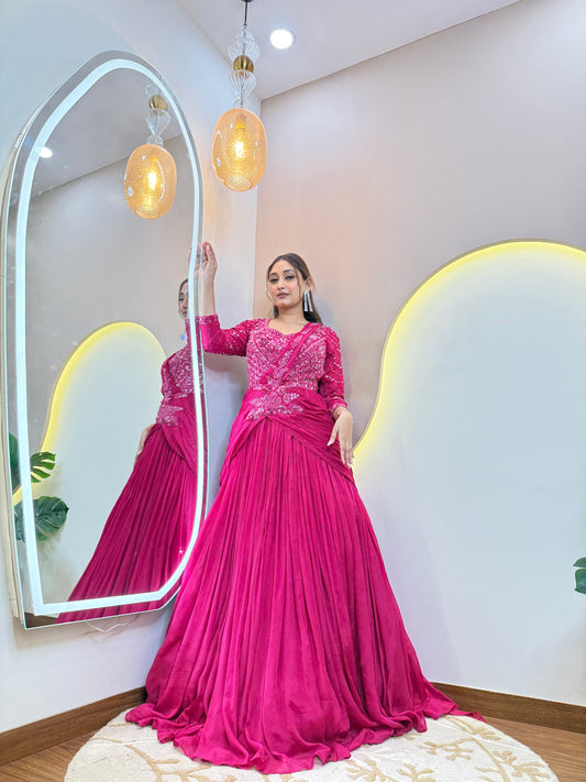 "RAFIA" 1 PC GOWN