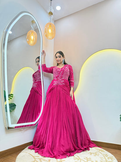 "RAFIA" 1 PC GOWN