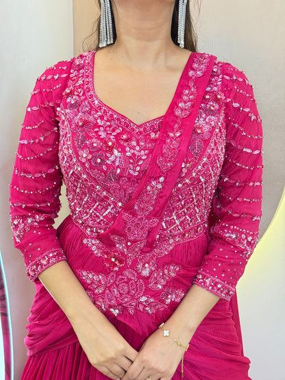 "RAFIA" 1 PC GOWN