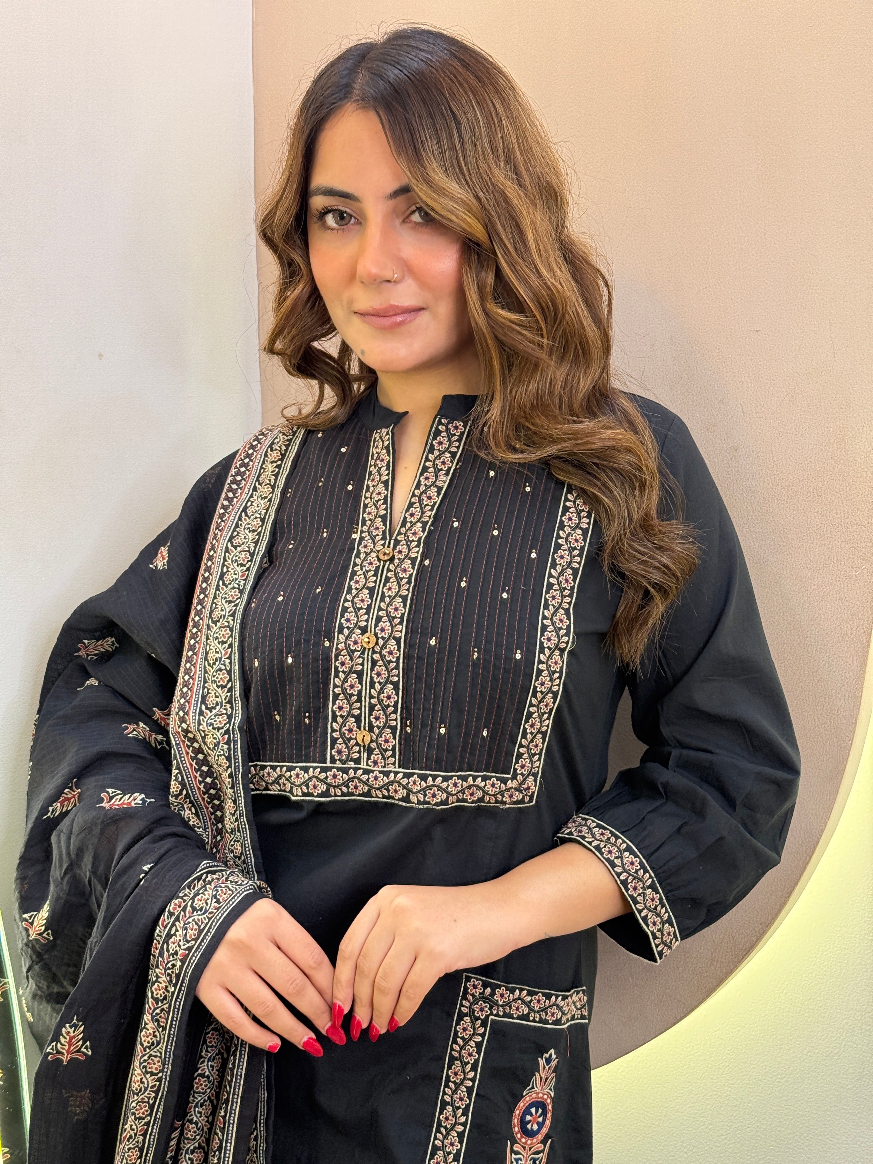 C5  COTTON  3 PC SUIT