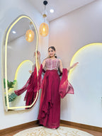 "ZEENAH" CROP TOP SKIRT