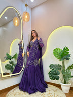 "NAZIYA " DRAPE SAREE