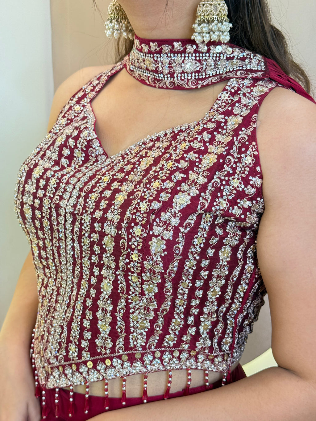 "ZEENAH" CROP TOP SKIRT