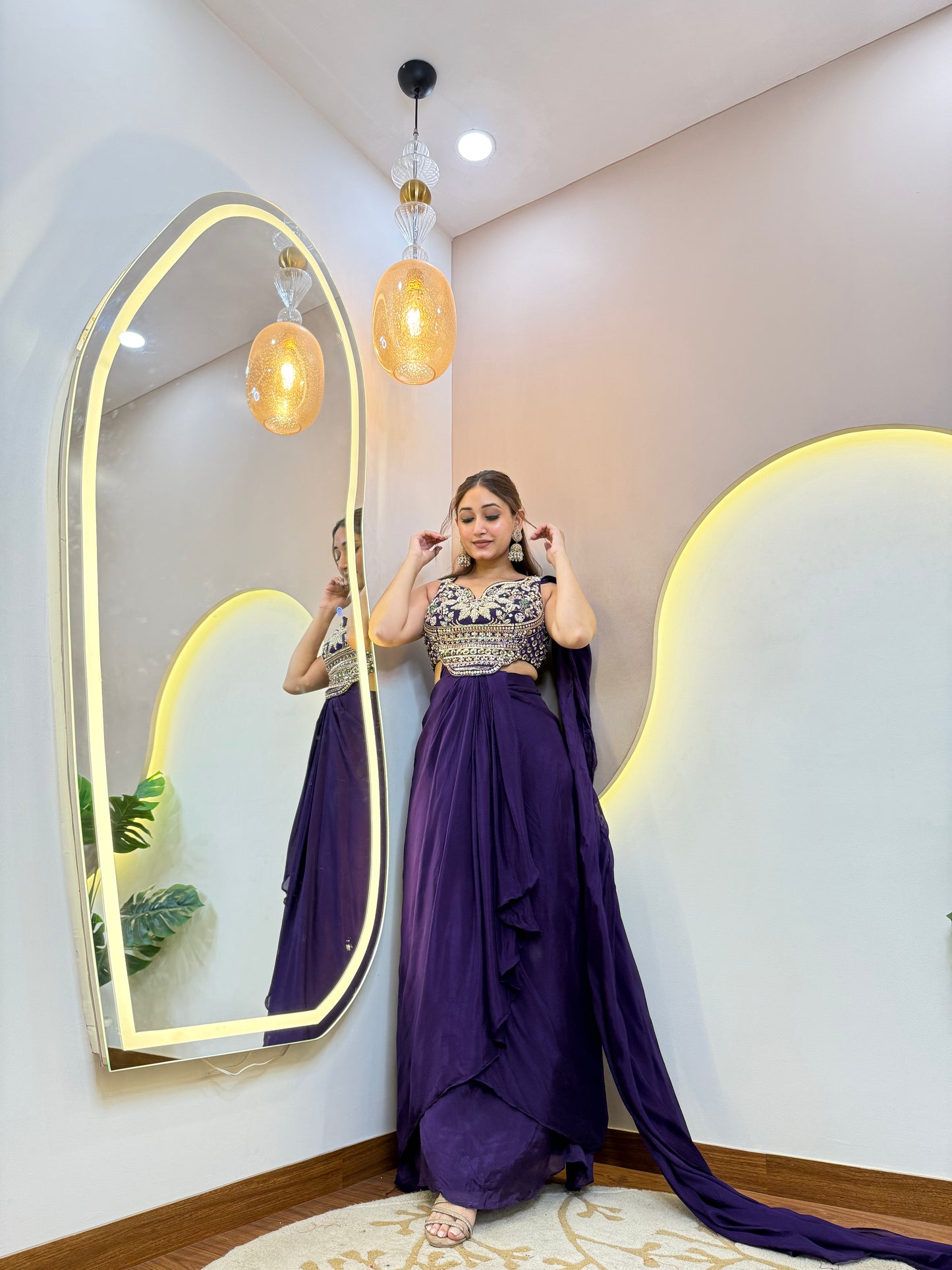 "AYAT " DRAPE SAREE