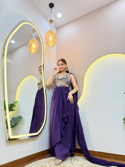 "AYAT " DRAPE SAREE