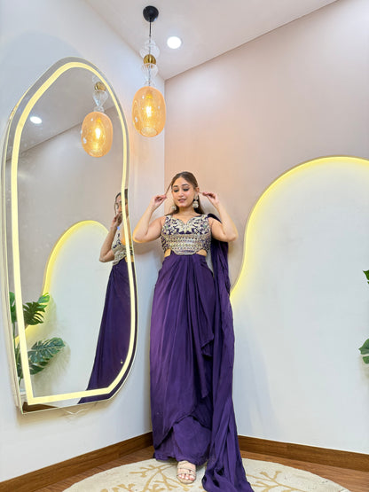 "AYAT " DRAPE SAREE