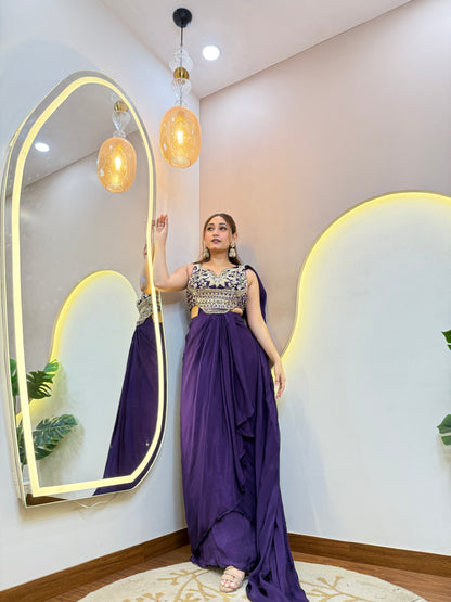 "AYAT " DRAPE SAREE