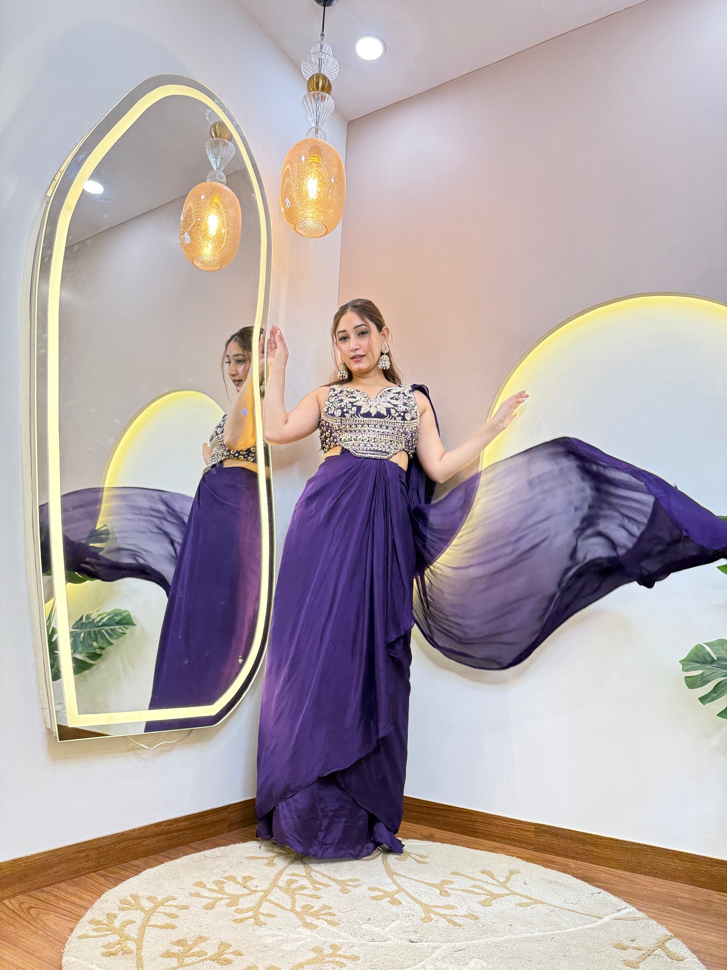 "AYAT " DRAPE SAREE