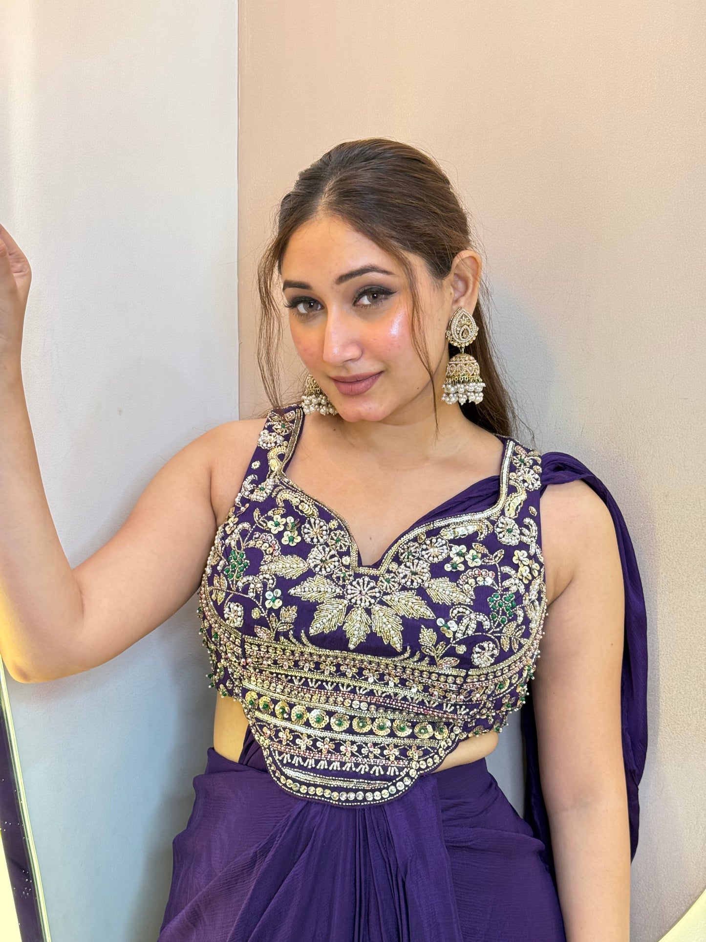 "AYAT " DRAPE SAREE