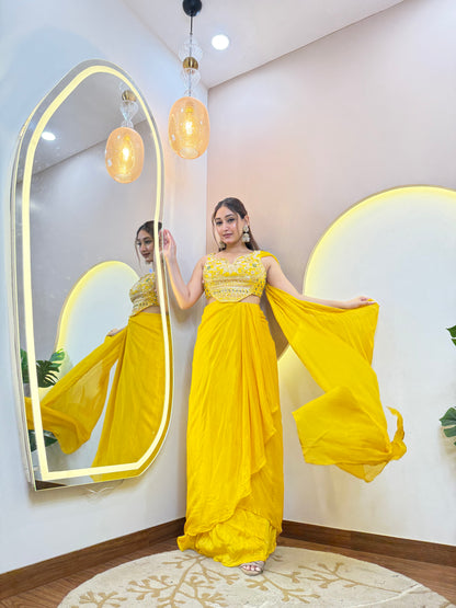 "AYAT " DRAPE SAREE