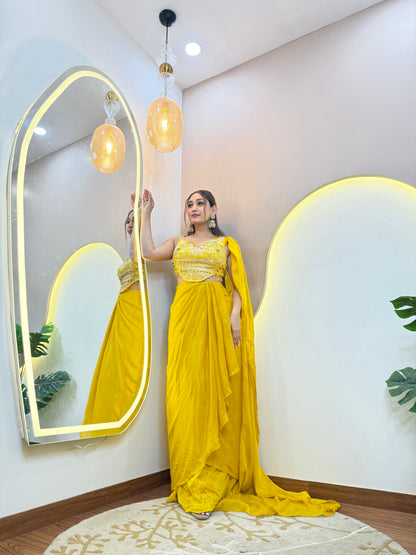"AYAT " DRAPE SAREE