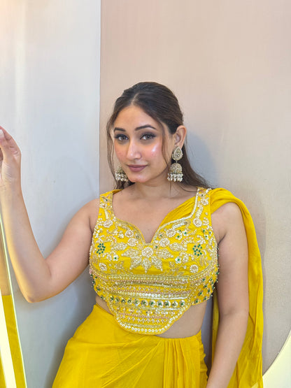 "AYAT " DRAPE SAREE