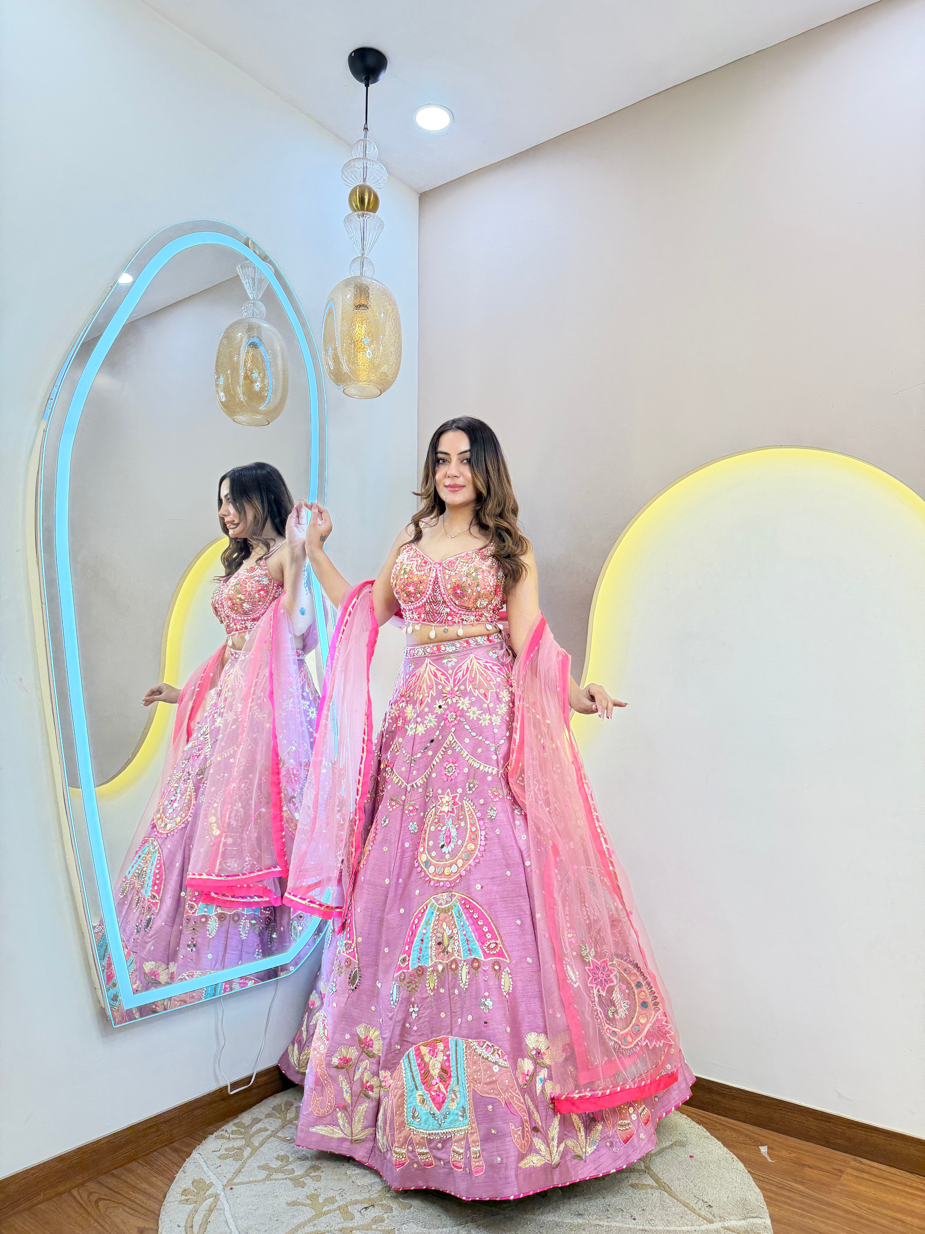 partywear lehnga
