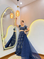 "FIZA  " CROP TOP SKIRT