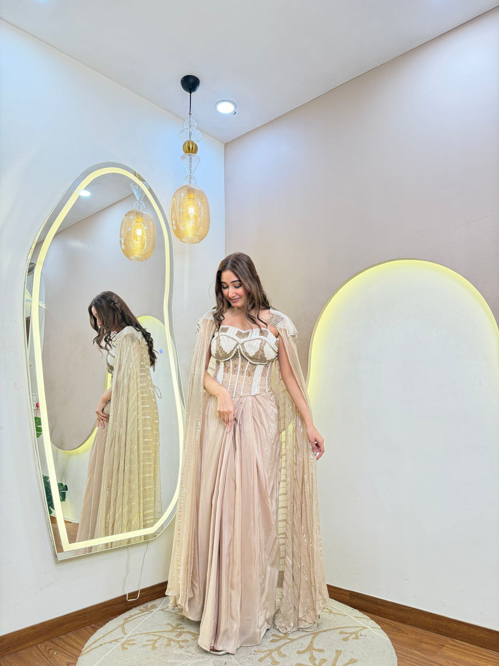 D688  DRAPE SAREE