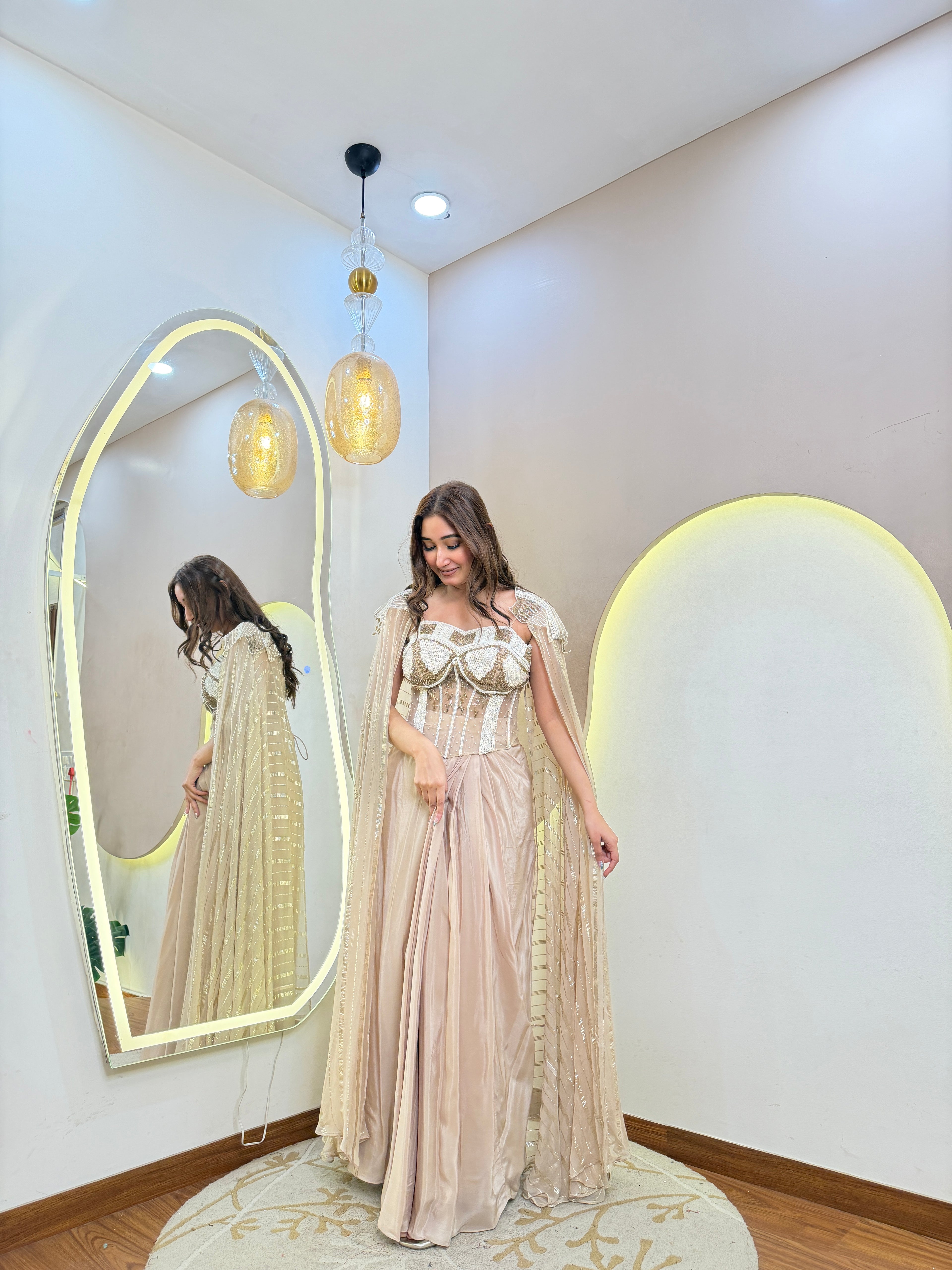 D688  DRAPE SAREE