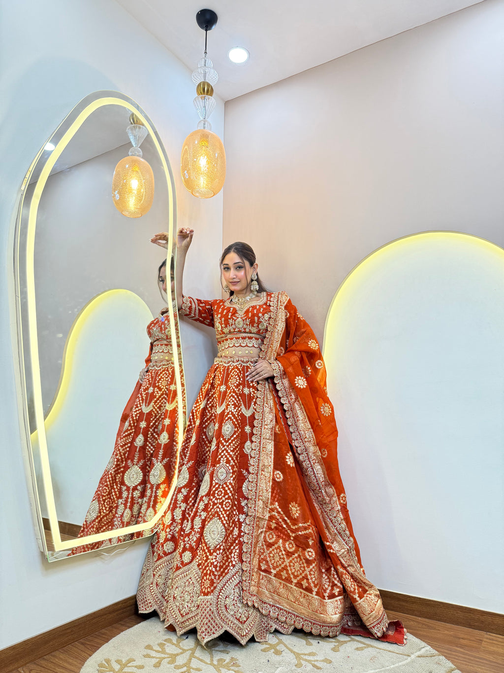 "TAHIRA" CROP TOP SKIRT